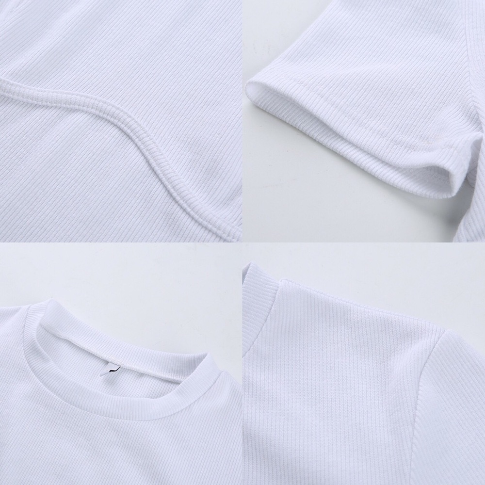 NEW With Tag | Blogger Fav Cotton Crop Top White M - Picture 6 of 8